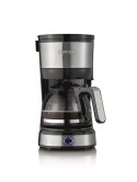 SEVERIN SEVERIN EKSPRES PRZELEWOWY DO KAWY INOX, POJ. DZBANKA 0,4 L, POJ. ZBIORNIKA 0,6 L, FILTR 1X2, PŁYTA GRZEWCZA, MOC 750W KA4808