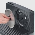 SEVERIN SEVERIN KRAJALNICA KOMPAKTOWA CZARNA, SILNIK DC, REGULACJA KROJENIA 0-15MM, ZDEJMOWANE OSTRZE, SKŁADANA, MOC 100W AS9578