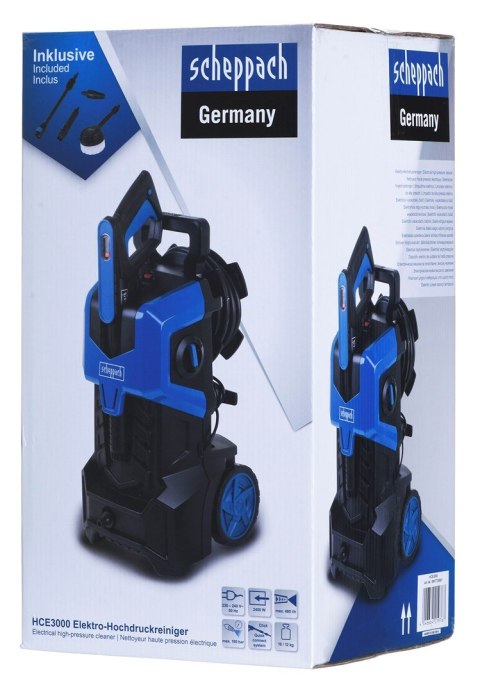 Scheppach Myjka ciśnieniowa Scheppach HCE3000 (WYPRZEDAŻ) Scheppach Myjka ciśnieniowa Scheppach HCE3000 (WYPRZEDAŻ)