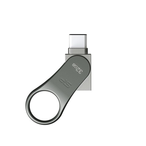 Silicon Power Pendrive Silicon Power Mobile C80 32GB Dual USB 3.1/Type-C Silver (SP032GBUC3C80V1S) Silicon Power Pendrive Silicon Power Mobile C80 32GB Dual USB 3.1/Type-C Silver (SP032GBUC3C80V1S)