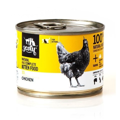 3coty 3Coty CHICKEN for Kittens 180g