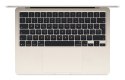 Apple Apple 13-inch MacBook Air: Apple M4 chip with 10-core CPU and 10-core GPU, 24GB, 512GB SSD - Starlight