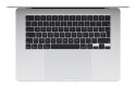 Apple Apple 15-inch MacBook Air: Apple M4 chip with 10-core CPU and 10-core GPU, 16GB, 512GB SSD - Silver