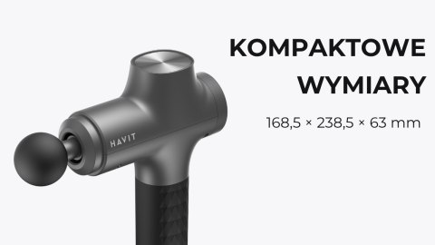 HAVIT Masażer ręczny pistoletowy Havit MG1503 HAVIT Masażer ręczny pistoletowy Havit MG1503