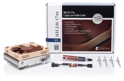 Noctua Chłodzenie CPU NOCTUA NH-L9i LGA 1700 Noctua Chłodzenie CPU NOCTUA NH-L9i LGA 1700
