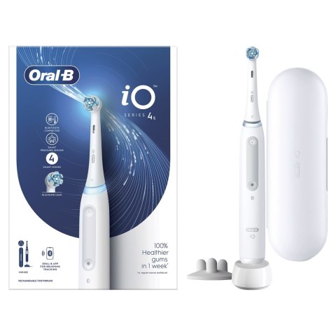 Braun Szczoteczka elektryczna Oral-B iO4s Quite White Braun Szczoteczka elektryczna Oral-B iO4s Quite White