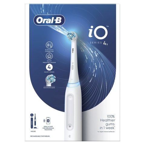 Braun Szczoteczka elektryczna Oral-B iO4s Quite White Braun Szczoteczka elektryczna Oral-B iO4s Quite White
