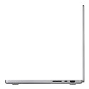 Apple Apple 14-inch MacBook Pro: Apple M4 chip with 10-core CPU and 10-core GPU, 16GB, 512GB SSD - Silver