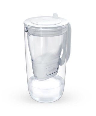 BRITA Dzbanek filtrujący Brita Glass+1 Maxtra Pro PP (szary)