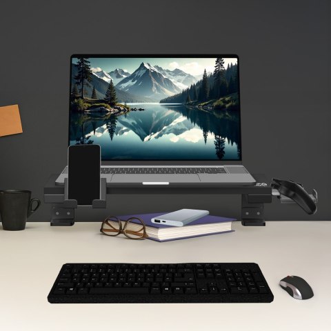 Ergo office ERGO OFFICE PODSTAWKA POD LAPTOP / MONITOR, MAX. OBCIĄŻENIE 20KG, DLA PRZEKĄT. 13-32", CZARNA ER-303 B Ergo office ERGO OFFICE PODSTAWKA POD LAPTOP / MONITOR, MAX. OBCIĄŻENIE 20KG, DLA PRZEKĄT. 13-32", CZARNA ER-303 B