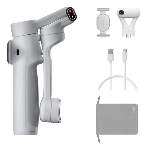 Insta360 Insta360 Flow 2 AI Tracker Bundle (Stone Gray) - gimbal z modułem śledzenia AI Insta360 Insta360 Flow 2 AI Tracker Bundle (Stone Gray) - gimbal z modułem śledzenia AI