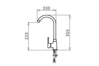 PYRAMIS Bateria kuchenna PYRAMIS BELLO 090923601 granit szary beton (kolor szary)