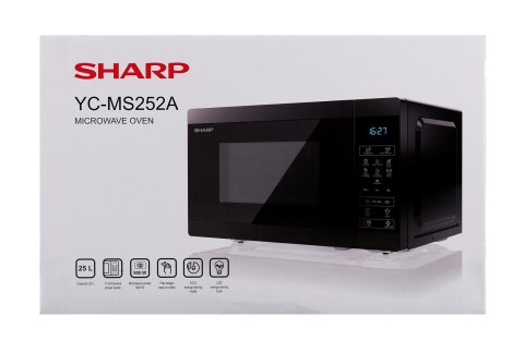 SHARP Kuchenka mikrofalowa SHARP YC-MS252AE-B