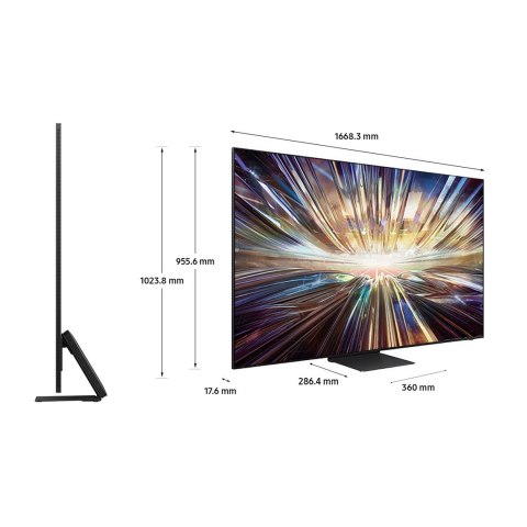 Samsung Telewizor Samsung QE75QN800DTXXH QLED 75'' 8K Ultra HD Tizen 165Hz Dolby Atmos Czarny Samsung Telewizor Samsung QE75QN800DTXXH QLED 75'' 8K Ultra HD Tizen 165Hz Dolby Atmos Czarny