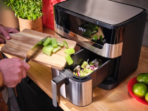 Tefal Frytkownica beztłuszczowa TEFAL DualEasy EY905D10 Tefal Frytkownica beztłuszczowa TEFAL DualEasy EY905D10