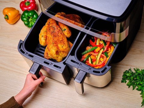 Tefal Frytkownica beztłuszczowa TEFAL DualEasy EY905D10 Tefal Frytkownica beztłuszczowa TEFAL DualEasy EY905D10