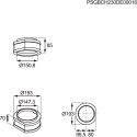 Electrolux Wyciszenie do okapu ELECTROLUX M8CKSL07