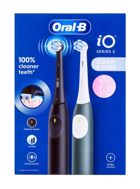 Braun Szczoteczka Oral-B iO 2 Night Black+Forest Green Braun Szczoteczka Oral-B iO 2 Night Black+Forest Green