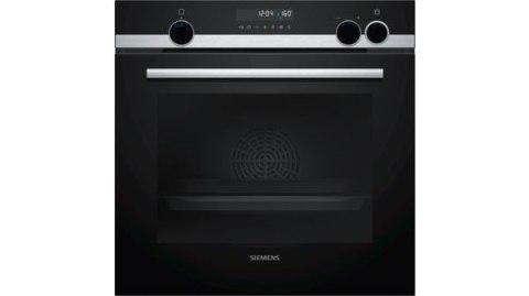 Siemens Piekarnik z funkcją pary SIEMENS HR538ABS1 + Płyta indukcyjna SIEMENS EH631BEB6E