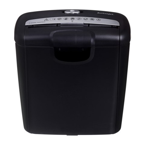 Activejet Niszczarka Activejet ASH-0601S, P-2, 10 l, pasek 6 mm, 6 kartek, czarna. Activejet Niszczarka Activejet ASH-0601S, P-2, 10 l, pasek 6 mm, 6 kartek, czarna.