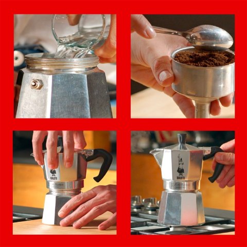 BIALETTI Kawiarka BIALETTI Moka Express 8006363011662 (kolor srebrny) BIALETTI Kawiarka BIALETTI Moka Express 8006363011662 (kolor srebrny)