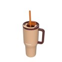 Kambukka Kubek termiczny z teleskopową słomką Kambukka Rio Tumbler 950ml Almond Dream