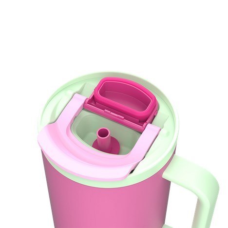 Kambukka Kubek termiczny z teleskopową słomką Kambukka Rio Tumbler 950ml Bubblegum Mint Kambukka Kubek termiczny z teleskopową słomką Kambukka Rio Tumbler 950ml Bubblegum Mint