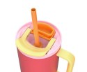 Kambukka Kubek termiczny z teleskopową słomką Kambukka Rio Tumbler 950ml Pink Papaya