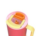 Kambukka Kubek termiczny z teleskopową słomką Kambukka Rio Tumbler 950ml Pink Papaya