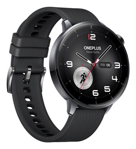 OnePlus Smartwatch OnePlus Watch 3 AMOLED 43mm Czarny OnePlus Smartwatch OnePlus Watch 3 AMOLED 43mm Czarny