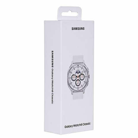 Samsung Smartwatch Samsung Galaxy Watch 8 (L505) Classic AMOLED 46mm Srebrny Samsung Smartwatch Samsung Galaxy Watch 8 (L505) Classic AMOLED 46mm Srebrny