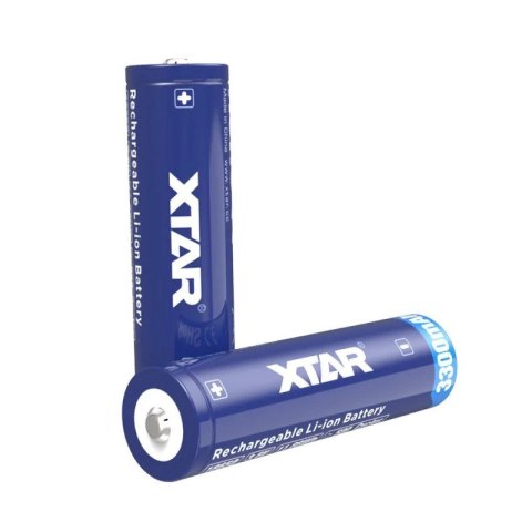 XTAR XTAR AKUMULATOR 18650 3,6V 3300MAH LI-ION Z ZABEZPIECZENIEM 18650-3300 XTAR XTAR AKUMULATOR 18650 3,6V 3300MAH LI-ION Z ZABEZPIECZENIEM 18650-3300