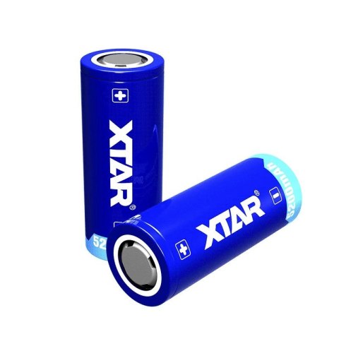 XTAR XTAR AKUMULATOR 26650 3,6V 5200MAH LI-ION Z ZABEZPIECZENIEM 26650-5200 XTAR XTAR AKUMULATOR 26650 3,6V 5200MAH LI-ION Z ZABEZPIECZENIEM 26650-5200