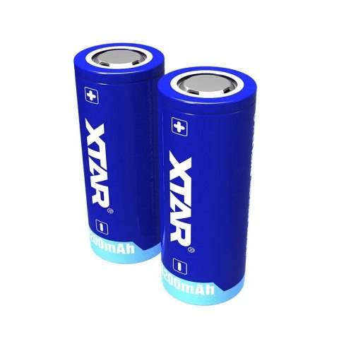 XTAR XTAR AKUMULATOR 26650 3,6V 5200MAH LI-ION Z ZABEZPIECZENIEM 26650-5200 XTAR XTAR AKUMULATOR 26650 3,6V 5200MAH LI-ION Z ZABEZPIECZENIEM 26650-5200