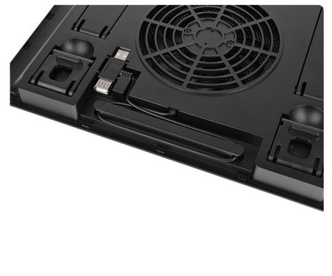 Thermaltake Podkładka chłodząca pod laptop Thermaltake Massive A23 CL-N013-PL12BL-A (16.x cala; 1 wentylator) Thermaltake Podkładka chłodząca pod laptop Thermaltake Massive A23 CL-N013-PL12BL-A (16.x cala; 1 wentylator)