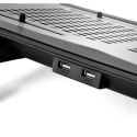 Thermaltake Podkładka chłodząca pod laptop Thermaltake Massive TM CL-N002-PL12BL-A (17.x cala; 2 wentylatory; HUB)