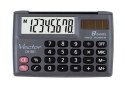 VECTOR Vector Kalkulator kieszonkowy KAV CH-861, 8-cyfrowy, 87x58mm, czarny