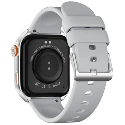 Weofly Smartwatch Weofly Edge 2 srebrny Weofly Smartwatch Weofly Edge 2 srebrny