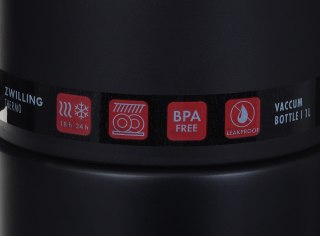 ZWILLING Termos z kubkiem ZWILLING Thermo 1 ltr czarny