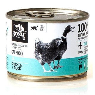 3coty 3Coty CHICKEN + DUCK for Adult cats 180g