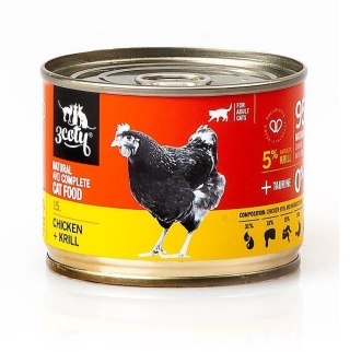 3coty 3Coty CHICKEN + KRILL for Adult cats 180g