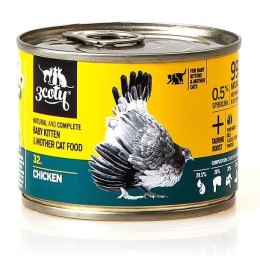 3coty 3Coty CHICKEN with Spirulina Baby&Mother Cats 180g