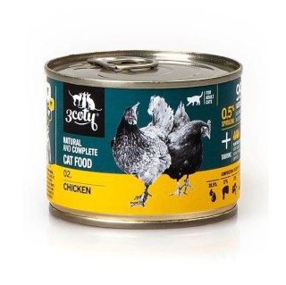 3coty 3Coty CHICKEN with Spirulina for Senior Cats 180g