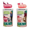 ANIMAL ISLAND ANIMAL ISLAND Everyday pasztet, saszetka pies 8 szt; 150g x 4 szt dziczyzna, 150g x 4 szt jagnięcina ANIMAL ISLAND ANIMAL ISLAND Everyday pasztet, saszetka pies 8 szt; 150g x 4 szt dziczyzna, 150g x 4 szt jagnięcina