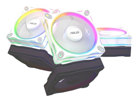 ASUS Wentylator ASUS PRIME MR120 FAN ARGB WHITE 3IN1 ASUS Wentylator ASUS PRIME MR120 FAN ARGB WHITE 3IN1