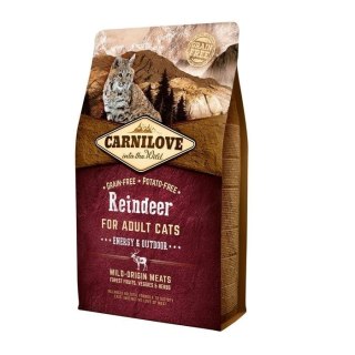 CARNILOVE CARNILOVE CAT REINDEER ENERGY & OUTDOOR 2kg