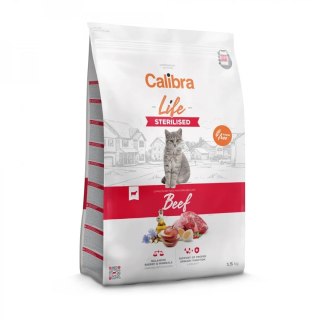 Calibra CALIBRA CAT life sterilised beef 1,5kg
