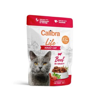 Calibra CALIBRA CAT life pouch adult beef in gravy 85g