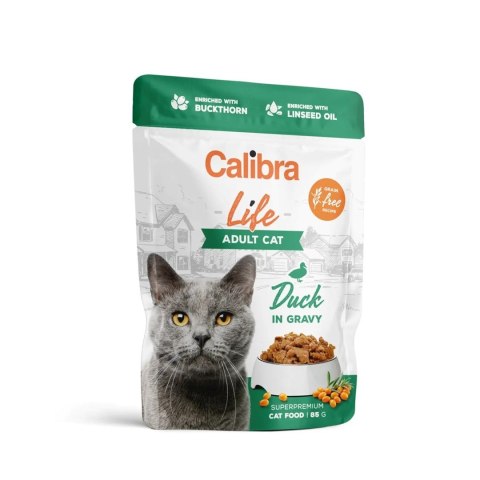 Calibra CALIBRA CAT life pouch adult duck in gravy 85g