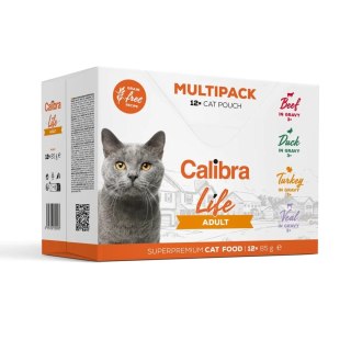 Calibra CALIBRA CAT life pouch adult multipack 12x85g
